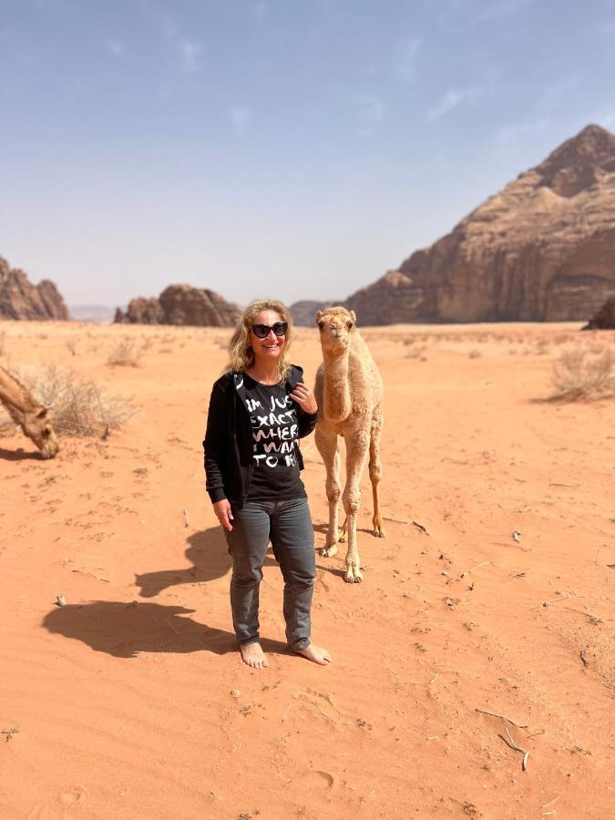 Wadi Rum Sunset Camp Ngoại thất bức ảnh