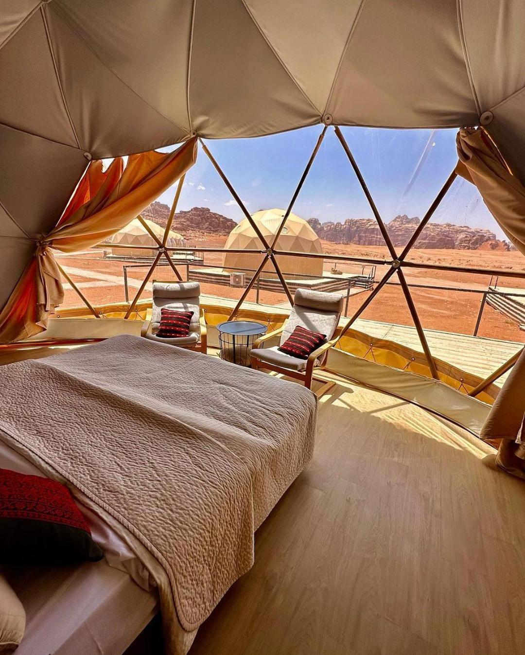 Wadi Rum Sunset Camp Ngoại thất bức ảnh