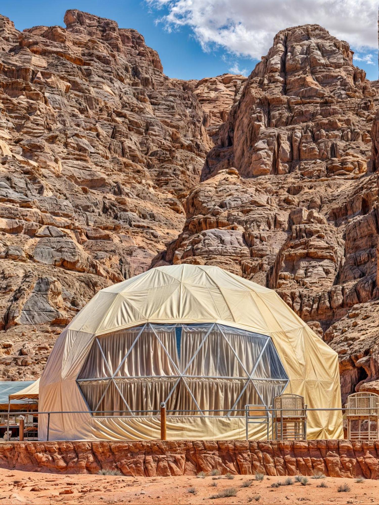 Wadi Rum Sunset Camp Ngoại thất bức ảnh