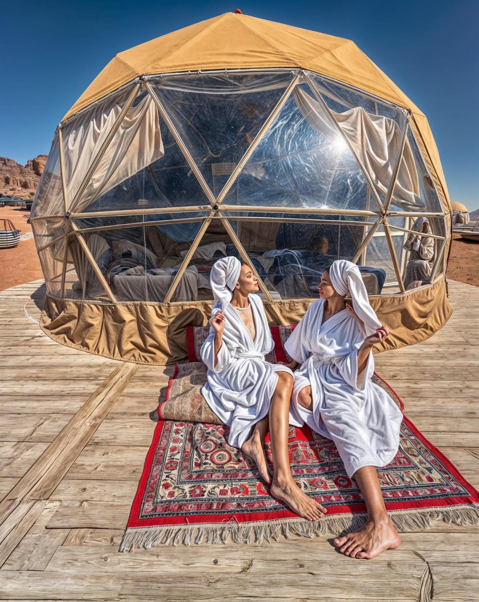 Wadi Rum Sunset Camp Ngoại thất bức ảnh