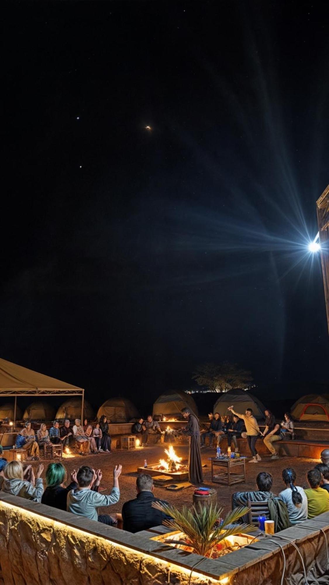 Wadi Rum Sunset Camp Ngoại thất bức ảnh